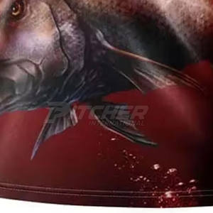 Polo de pesca profesional para hombres-100% poliéster UPF 50 + absorbe la humedad ligero transpirable para viajes de pesca de verano - Product Image 6