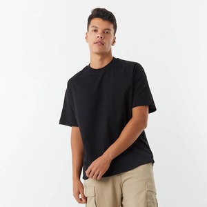 T-shirt vintage à manches courtes 100% coton T-shirt ajusté surdimensionné avec poche imprimée T-shirts coupe ample homme - Product Image 1