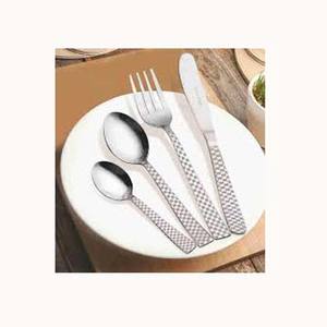 Silver <b>Mirror</b> Polished Stainless Steel Flatware Set with <b>Gold</b> Wire Loop Handle Commercial Restaurant Cutlery Set - Product Image 3