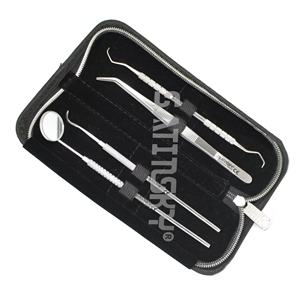 Herramientas Dentales, Palillo Dental para Limpieza de Dientes, Kit de Higiene de Acero Inoxidable con Raspador de Dientes, Removedor de Sarro y Placa de Alta Calidad - Product Image 4