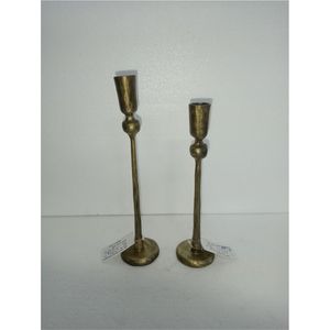 Candelabro Minimalista de Hierro Chapado en Oro al por Mayor, Estilo Vintage, Decorativo con Flores para Navidad, Bodas y Eventos - Product Image 4