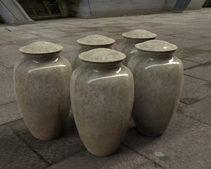 Urne funéraire en métal noir Elegance de L MAX B EXPORTS Fabricant indien de cendres pour adultes Fournitures funéraires - Product Image 6