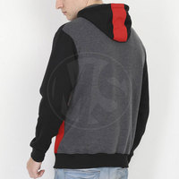 Vêtements de mode de couleur unie, basiques, pour hommes, sweats à capuche avec fermeture éclair, service OEM, sweats à capuche avec fermeture éclair en gros