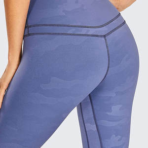 Collants de Fitness taille moyenne de haute qualité pour femmes Leggings de Yoga extensibles élastiques confortables Conception de levage des fesses solide à séchage rapide - Product Image 6