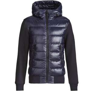 Veste matelassée hybride imperméable légère à manches longues et à fermeture éclair intégrale pour homme - Product Image 1