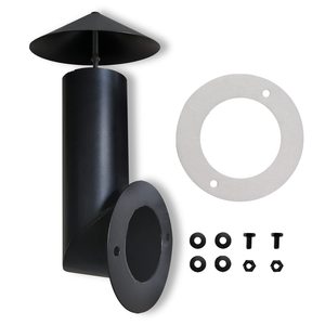 Outdoor Kitchen Charcoal Grill Chimney Smoke <strong>Stack</strong> for Pit Boss Traeger Camp Chef Grill Replacement Grill Chimney Smoke <strong>Stack</strong> - Product Image 1
