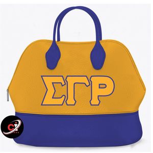 Sigma กระเป๋าทรงดัฟเฟิลผ้าแคนวาสปักลายมีสไตล์, กระเป๋าด้านข้างน้ำหนักเบาทนทานเหมาะสำหรับการเดินทางไปยิม - Product Image 4