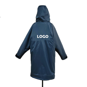 Long Sleeves <b>Waterproof</b> <b>Changing</b> <b>Robes</b> Custom Fleece Lining <b>Waterproof</b> <b>Robe</b> Recycled <b>Waterproof</b> Coats for Adults Kids - Product Image 3