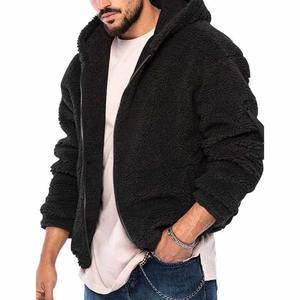 Men's Ultra Soft <b>Warm</b> Winter Sherpa <b>Fleece</b> Hoodie New Fashion Style Full Zip Thermal Custom US Design 100% Cotton Material - Product Image 5