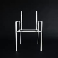 Chaise de jardin moderne en métal, mobilier d'extérieur écologique, non pliable, pour salon, salle de sport, école, usage commercial extérieur, Vietnam, faible coût