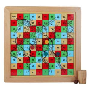 Juego de Mesa Ludo de Madera de Alta Calidad, Juego de Estrategia Clásico y Divertido para Familias, Hecho a Mano, para Niños y Adultos, Juego de Interior - Product Image 2