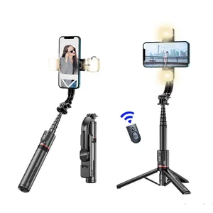 Điện Thoại Di Động Chủ Hidden Ảnh Tự Sướng Thanh Tripod Với Điền Ánh Sáng Cho Live Streaming Điện Thoại Di Động Hỗ Trợ Với Điều Khiển Từ Xa