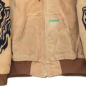 Sudaderas con Cremallera de la Mejor Calidad, Unisex, con Logotipo 3D, 100% Algodón, Impresión Personalizada, Transpirables, de Secado Rápido, Gruesas, 420 GSM, Estilo Francés - Product Image 5