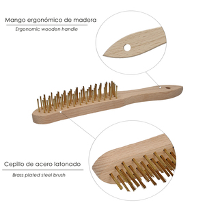 Spazzola Manuale in Ottone per Saldatore Standard - Product Image 3