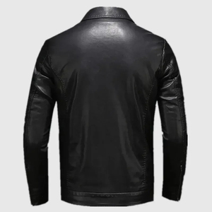 Veste en cuir vintage de haute qualité pour hommes, en cuir naturel, vente chaude - Product Image 1