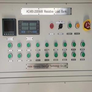 परीक्षण के लिए 2000kw 480v जनरेटर लोड बैंक - Product Image 5