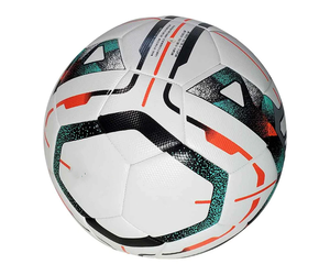 ลูกบอลเย็บด้วยมือคุณภาพระดับพรีเมียมขนาด5ทนทานทันสมัยน้ำหนักเบาฝึกฟุตบอลกำหนดโลโก้ได้เอง - Product Image 6