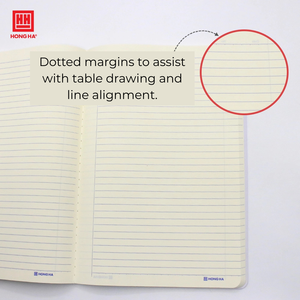 Cahier relié A4 HONGHA Vietnam, 200 pages, papier lisse 70 g/m², ligné, pour l'étude et le bureau, promotion - Product Image 3