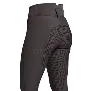 Elegantes mallas de montar con bolsillos y cintura elástica Medias de montar para mayor comodidad y conveniencia - Product Image 6