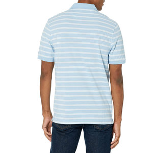 Casual Wear Men's Anti-Wrinkle Knitted 100% Cotton Short Sleeve for Shirts Custom Logo Solid Color Breathable Design High - Product Image 2