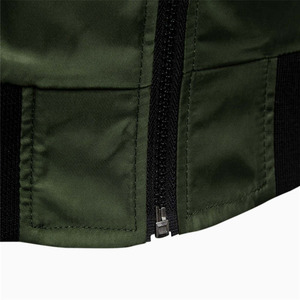 OEM Manufacturer's High Quality College <b>Baseball</b> <b>Bomber</b> <b>Jacket</b> Stand Collar Varsity Front Logo Men Winter Season Breathable - Product Image 5