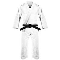 Venta caliente 100% algodón Jiu Jitsu brasileño uniforme nuevo diseño con logotipo personalizado bordado Jiu Jitsu camisas y pantalones