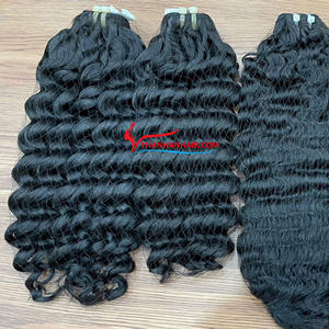 Paquetes de cabello crudo vietnamita más vendidos de 2025, extensiones de cabello de onda profunda al por mayor, sin caída, sin enredos - Product Image 2