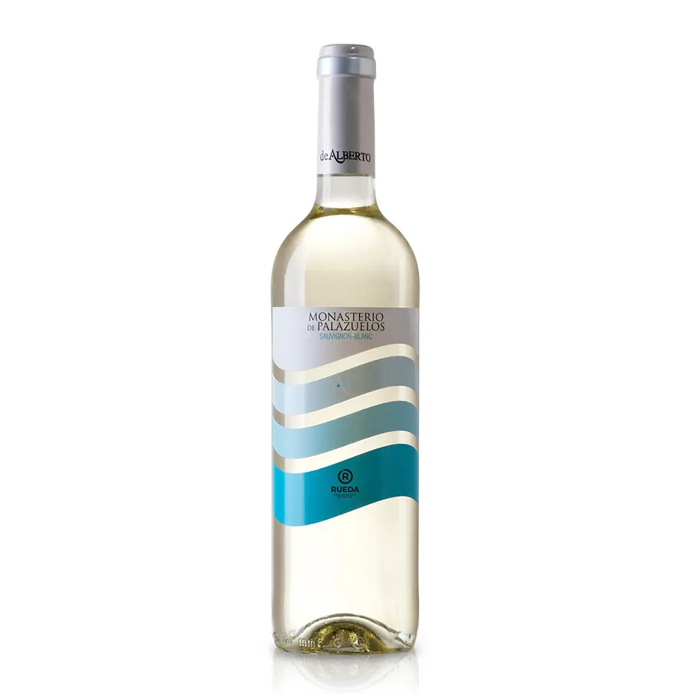 Beste Qualität spanische Sauvignon Blanc Trauben noch Weißwein 750ml Glasflasche für Supermärkte