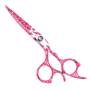 Ciseaux à cheveux en acier inoxydable de 6 pouces pour gaucher, avec lame droite et tranchante, accessoire de travail pour salon de coiffure et barbier, pour les soins de beauté - Product Image 3