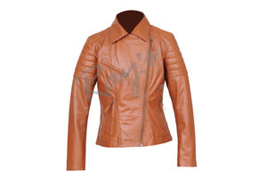 Veste en cuir imperméable de haute qualité à col montant formel et écologique pour hommes - Product Image 3