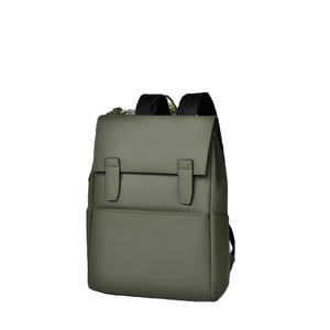 2026 New Arrival Durable High Quality Custom Logo Genuine <b>Leather</b> Geometric Pattern Large <b>Laptop</b> Backpack Waterproof <b>Bag</b> - Product Image 3