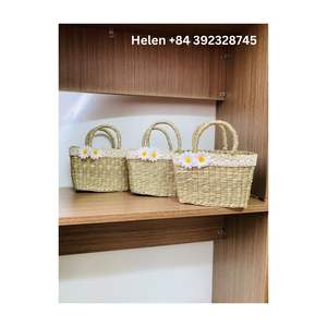 กระเป๋าถือชายหาด2026ลายผักตบชวาที่ทันสมัยเป็นมิตรกับสิ่งแวดล้อม - Product Image 6