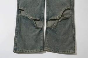 Pantalones Vaqueros de Mezclilla para Hombre, Ajustados, Elásticos, Estilo Urbano, Ligeros, Duraderos, Lavado Azul, Fabricante Mayorista - Product Image 5