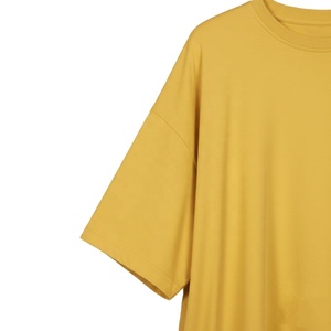 Camiseta Personalizada de Alta Calidad con Logotipo Bordado, Ropa Masculina Informal de Manga Corta, Camiseta de Algodón Grueso para Hombre - Product Image 2