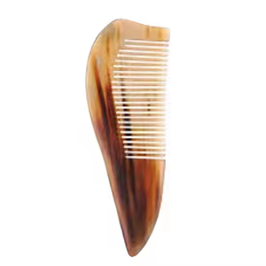 Peigne en corne de buffle avec différentes tailles et couleurs Peigne à cheveux en corne de poche Barbe par Crescent Crafts - Product Image 2