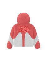 Sweat à capuche personnalisé en polaire brodé avec capuche Homme Unisexe Hiver Épais Thermique  Poids lourd Fermeture éclair en laine Vestes pour hommes