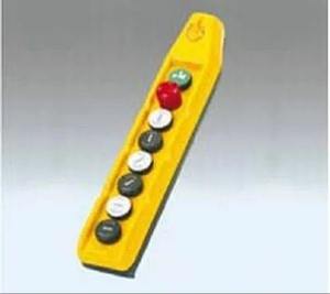 Estación de control colgante de polipasto industrial CMK, caja de botón pulsador con clasificación IP65 remota de 2 a 12 botones para grúa EOT y polipastos de elevación - Product Image 5