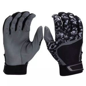 Gants de football américains personnalisés, gants de gardien de but de football bon marché, meilleurs gants de course industrielles du Pakistan avec poignées - Product Image 4