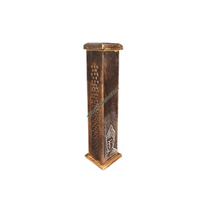 Bâton d'encens en bois gravé bouddha Offre Spéciale et tour de support de brûleur de cône pour la méditation Yoga aromathérapie - Product Image 1