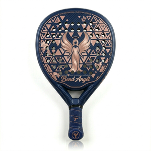 Raqueta de Pádel Profesional Personalizada de Fibra de Carbono, Directo de Fábrica, OEM, Fibra de Carbono 18K, Venta al Por Mayor - Product Image 3