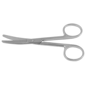 Tijeras de Iris Manuales de Acero Autoclavables 4 4.5 Curvas/Rectas Quirúrgicas Oftálmicas para Cirugía Ocular Fina Completamente Azules SurgiRight - Product Image 5