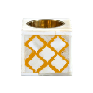 Brûleur de Bakhoor incrusté d'os artisanal de qualité supérieure avec aspect naturel et surface polie à la main pour la décoration de la maison arabe - Product Image 1