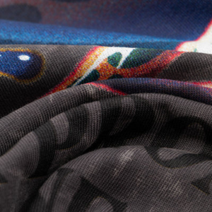 Camisetas de Hombre de Algodón 100% Lavado, Estilo Vintage, Holgadas, Color Negro Ahumado, Ropa Urbana Informal, Suave y Transpirable para Uso Diario - Product Image 6