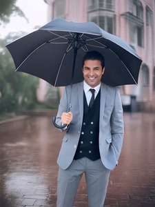 Parapluie réfléchissant-Design unique, élégant, taille compacte, idéal pour les promotions, réflecteur accrocheur et fonction de flash - Product Image 4