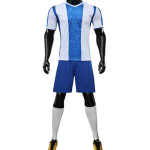 Conjunto completo de fútbol para hombre, ropa de fútbol, último diseño caliente, uniforme de Jersey, precio al por mayor, conjunto transpirable de secado rápido sublimado - Product Image 3
