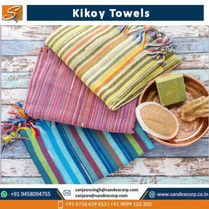 Toalla de playa Kikoy mejor valorada Logotipo de diseño personalizado Toalla de playa turca de algodón de alta calidad Directamente Toalla DE PLAYA DE LA India - Product Image 6