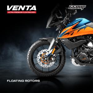 Disco de Freno Flotante Delantero para KTM Duke 200 2017-25 - Nuevo en Aluminio, Acero y Plástico - Product Image 1