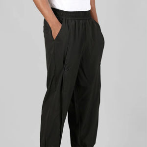 Pantalon de jogging évasé en molleton de coton doux pour femme, taille élastique, couleur unie, style streetwear, idéal pour l'hiver, vente en gros personnalisée - Product Image 2