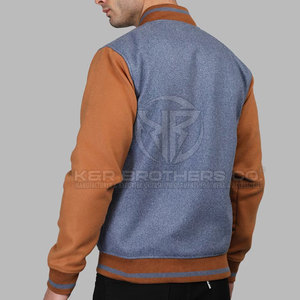 Chaqueta universitaria para hombre, prendas de vestir exteriores de estilo béisbol, ropa de calle informal a la moda, chaqueta Clásica de Invierno para hombre Varsity - Product Image 3
