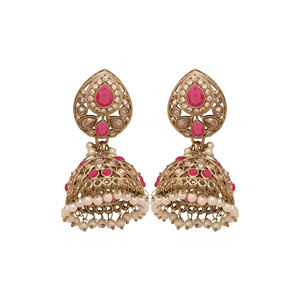 Reverse AD Bridal Jewelry , Reverse AD Oval Shape <b>Necklace</b> , Traditional <b>Indian</b> <b>Necklace</b> , Designer Bridal Jewelry . - Product Image 5